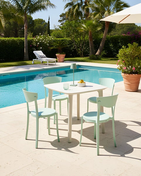 Abmessungen Stuhl im Viererpack