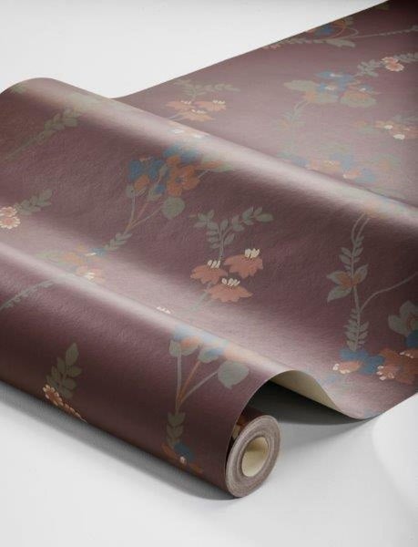 Borastapeter Tapete Blumen Braun - 53 cm x 10.05 m - 660846