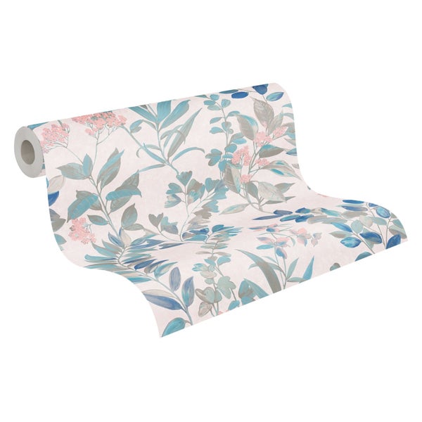 Tapete mit Pflanzenmuster