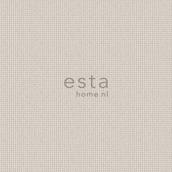 ESTAhome Tapete Stickmuster Beige - 53 cm x 10.05 m - 138129