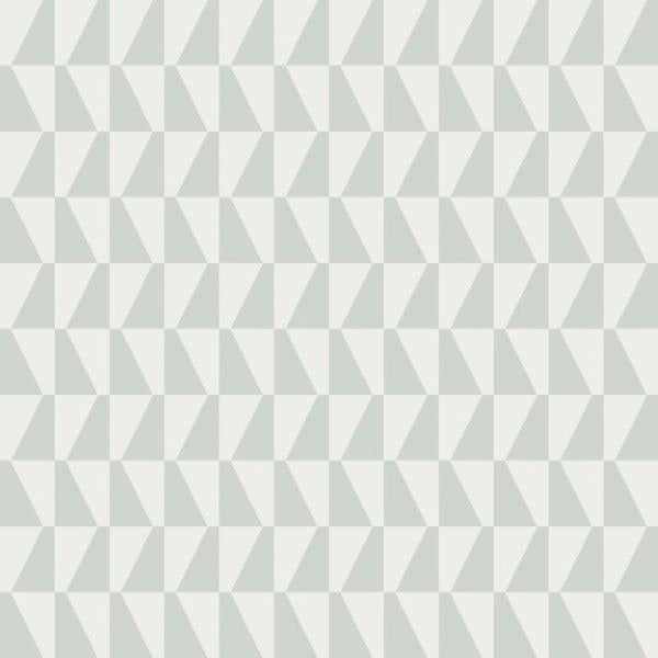 Borastapeter Tapete grafisches Motiv Grüngrau - 53 cm x 10.05 m - 660708