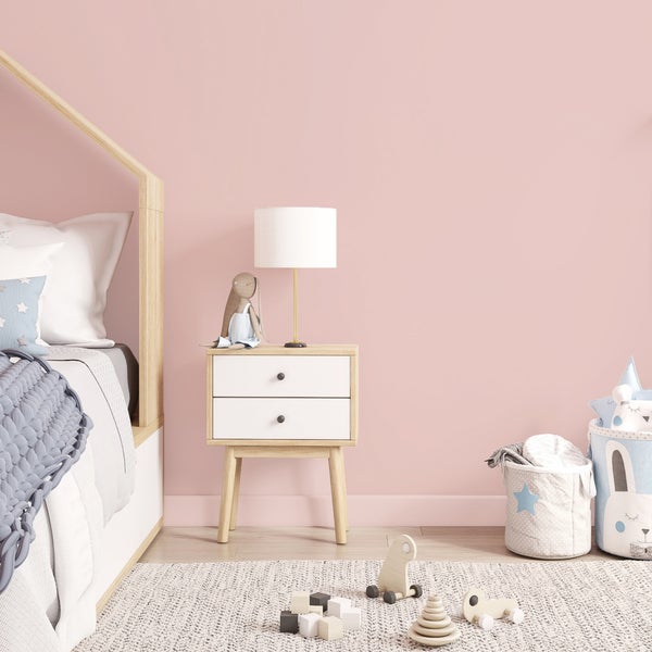 MissPompadour Wandfarbe Kinderzimmer Rosa und Einzigartig 2,5L mit hoher Deckkraft - geruchsneutrale, spritzfreie Kreidefarbe - atmungsaktiv, wasserbasiert, VOC-frei - LittlePomp