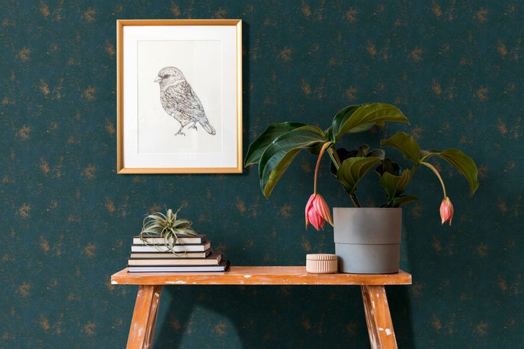 Hängelampe mit zwei Leuchten und Maßangaben