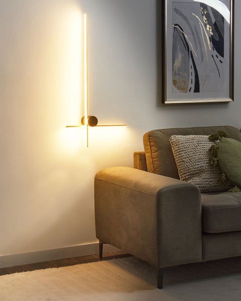 LED Wandlampe NUEVO Metall Gold