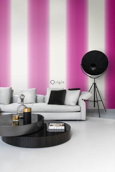 Origin Wallcoverings Tapete Dip Dye-Motiv Rosa - 53 cm x 10.05 m - 346939