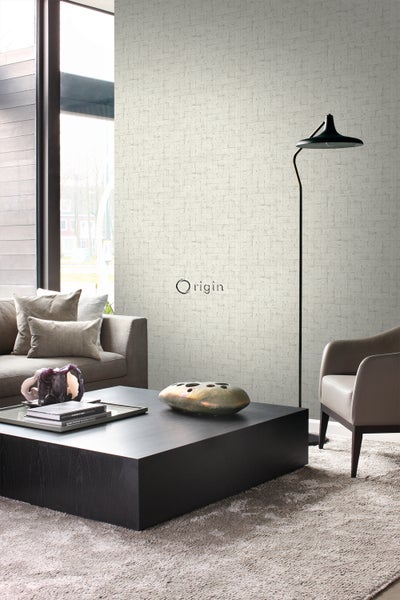 Origin Wallcoverings Tapete Backstein-Optik Hellbeige - 53 cm x 10.05 m - 347568
