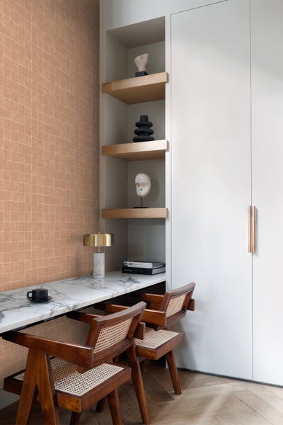 Origin Wallcoverings Tapete Fliesenmuster Terrakotta - 50 x 900 cm - 348048