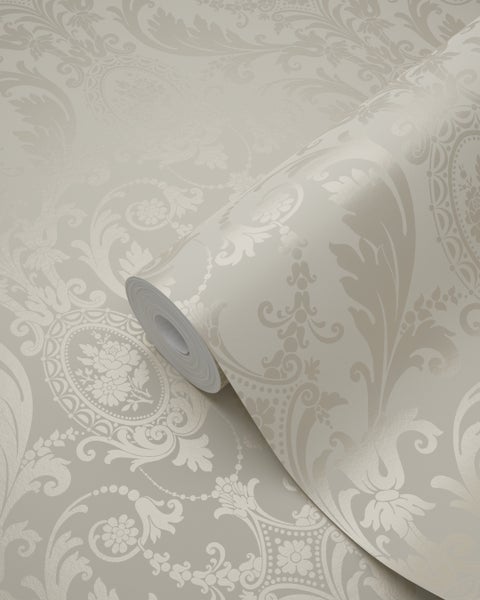 Origin Wallcoverings Tapete Ornamente Beige - 53 cm x 10.05 m - 346216