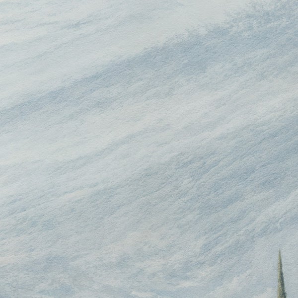 Abstrakte Malerei mit Farbverlauf