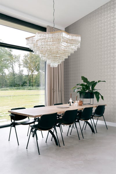 Origin Wallcoverings Tapete große verwitterte Kugeln Taupe - 53 cm x 10.05 m - 347608