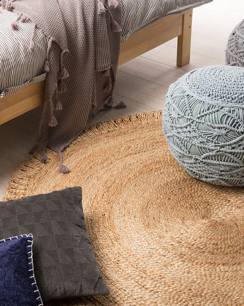 Teppich ERENCE Beige ø 140 cm