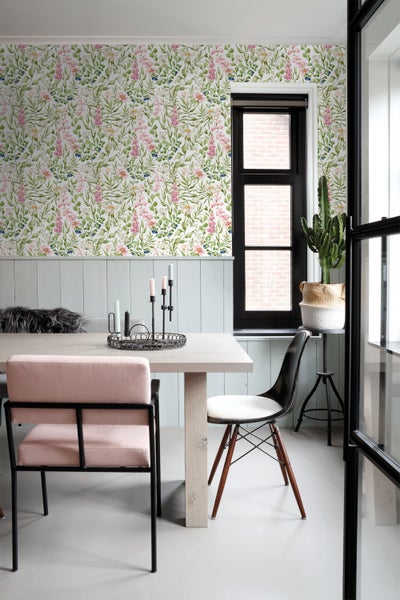 ESTAhome Tapete Feldblumen Multicolor - 50 x 900 cm - 131055