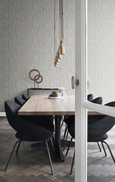 Origin Wallcoverings Tapete Streifen Braun und Gold - 53 cm x 10.05 m - 346640