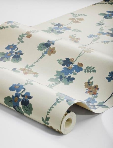 Borastapeter Tapete Blumen Grün - 53 cm x 10.05 m - 660843