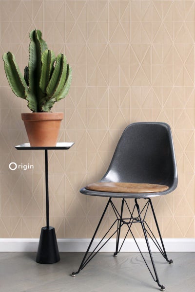 Origin Wallcoverings Tapete grafische Form Bronze - 53 cm x 10.05 m - 347231