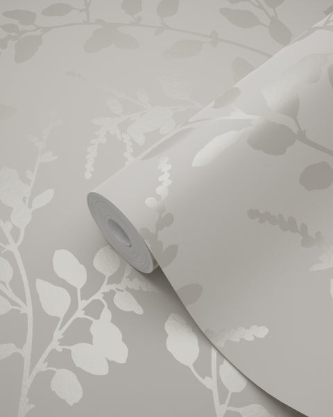 Origin Wallcoverings Tapete Blätter Beige - 53 cm x 10.05 m - 345929
