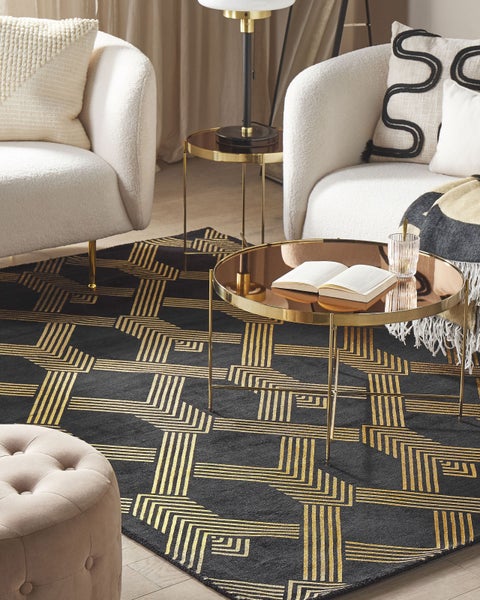 Teppich mit geometrischem Muster