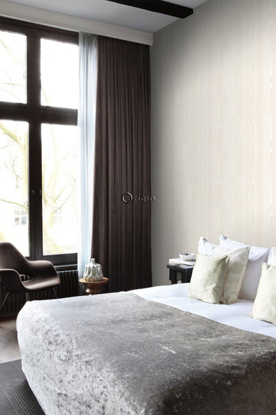 Origin Wallcoverings Tapete Holzoptik Beige - 53 cm x 10.05 m - 347521