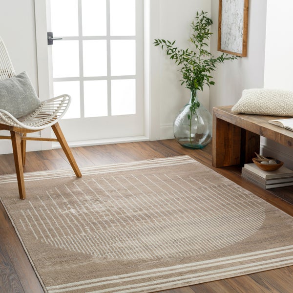 Moderner Skandinavischer Teppich Braun/Beige 200x275 cm ENSO