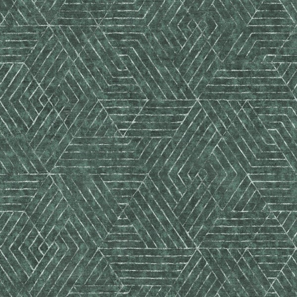 Tapetenrolle mit geometrischem Muster