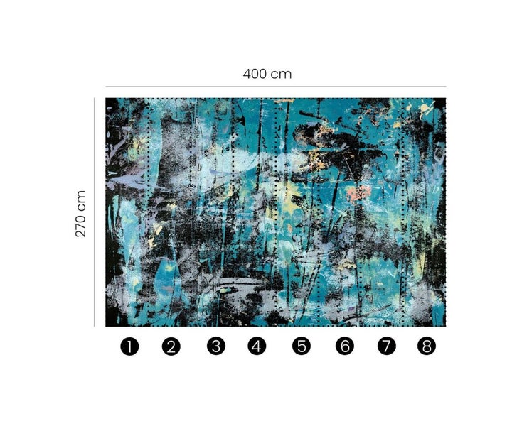 Graue Lagerbox mit 65 Litern Fassungsvermögen und den Maßen 60 x 40 x 32 cm.