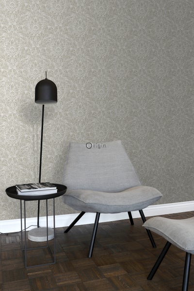 Origin Wallcoverings Tapete Ornamente Beigebraun - 53 cm x 10.05 m - 347308