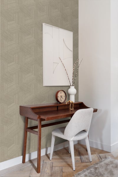 Origin Wallcoverings Tapete 3D-Muster Beige - 50 x 900 cm - 347942