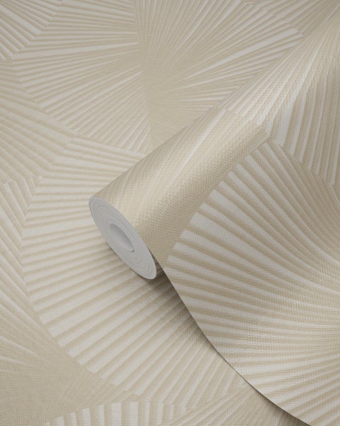 Origin Wallcoverings Tapete 3D-Muster Beigebraun - 0.53 x 10.05 m - 348042