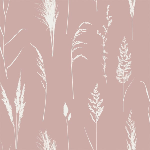 ESTAhome Tapete Pampasgras Altrosa - 50 x 900 cm - 139386
