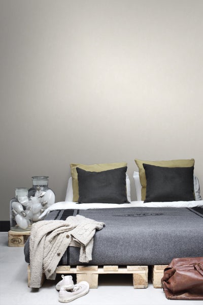 ESTAhome Tapete mit malerischem Effekt Creme-Beige - 53 cm x 10.05 m - 136404