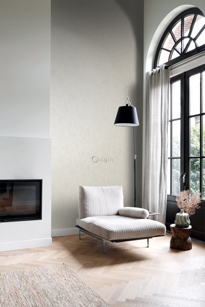 Origin Wallcoverings Tapete Metall-Optik Silber - 53 cm x 10,05 m - 347612