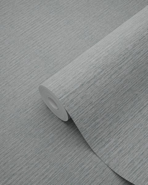 Origin Wallcoverings Tapete Leinen-Optik Helltaupe - 53 cm x 10.05 m - 347376