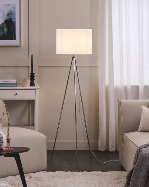 Stehlampe VISTULA Metall Silber