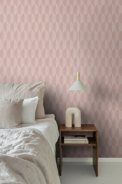 Origin Wallcoverings Tapete 3D Muster Altrosa - 50 x 900 cm - 348032