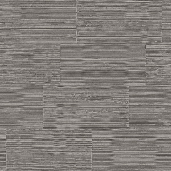 Origin Wallcoverings Tapete Steinoptik Taupe - 53 cm x 10.05 m - 347573