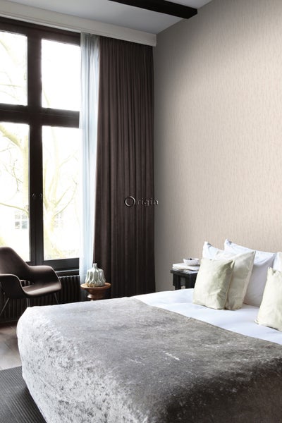 Origin Wallcoverings Tapete Stein-Optik Pfirsichrosa - 53 cm x 10.05 m - 347586