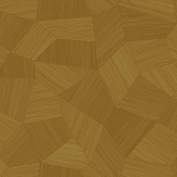 Origin Wallcoverings Tapete 3D-Muster Honiggold - 53 cm x 10.05 m - 347953