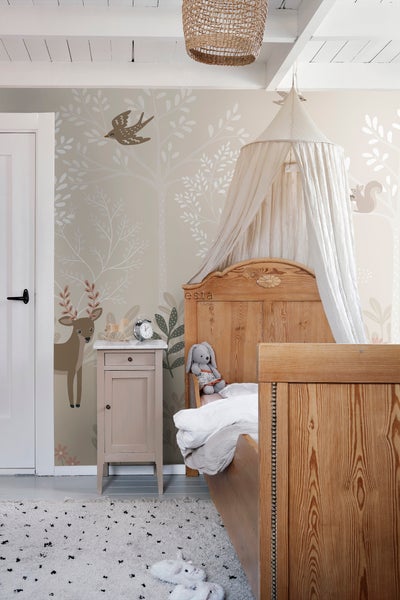 ESTAhome Fototapete Hirsche Beige - 250 x 279 cm - 159239