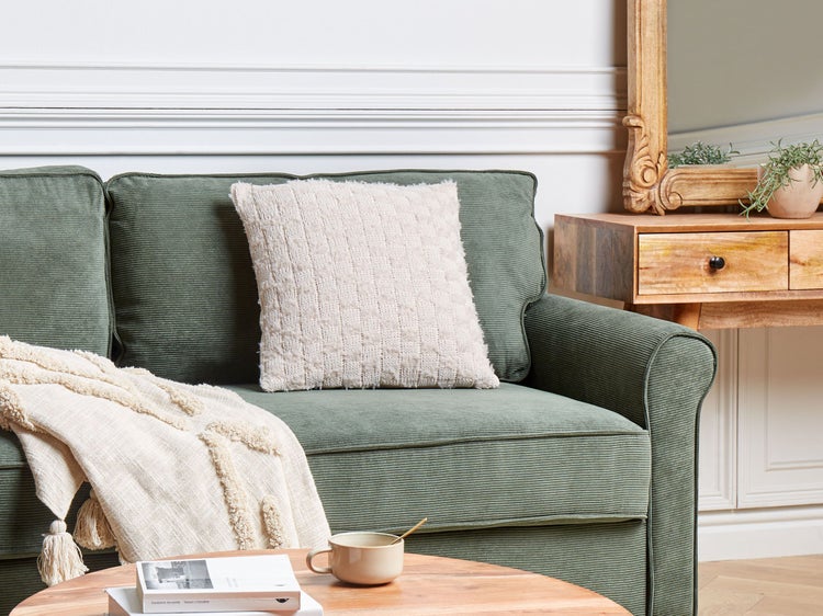 Dekokissen BASALIM 45 x 45 cm Beige Ohne Muster