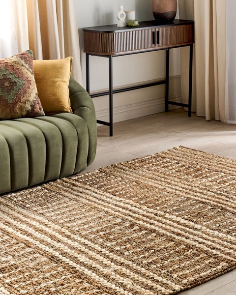 Teppich KAMBERLI Beige 160 x 230 cm Jute