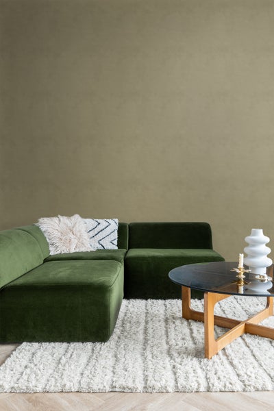 Origin Wallcoverings Tapete Betonoptik Grün - 50 x 900 cm - 348066