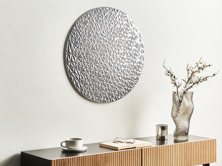 Dekorative runde Wanddekoration mit dreidimensionalem Muster