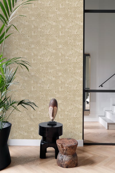 Origin Wallcoverings Tapete Zebras Beige - 50 x 900 cm - 347910