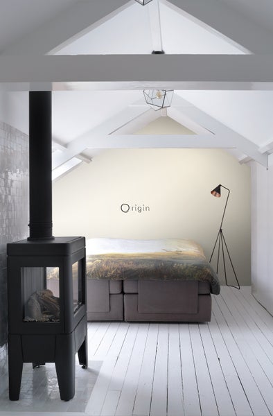 Origin Wallcoverings Tapete Uni Creme-Beige - 53 cm x 10.05 m - 345703