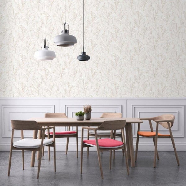 Erismann Tapete Uni Sandbeige - 53 cm x 10.05 m - 661508