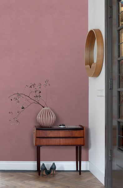 Origin Wallcoverings Tapete Betonoptik Mauve-Taubengrau - 50 x 900 cm - 348072