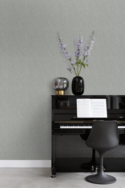 Origin Wallcoverings Tapete 3D Grasmuster Leinen-Optik Taupe - 53 cm x 10.05 m - 347314