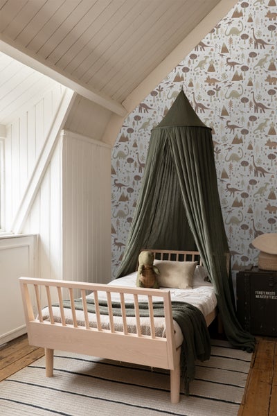 Sauna mit Maßangaben für Länge, Breite und Höhe