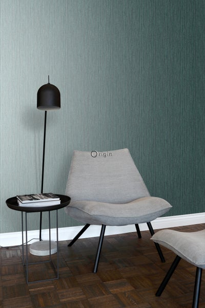 Origin Wallcoverings Tapete Bambusmuster Meeresgrün - 53 cm x 10.05 m - 347402