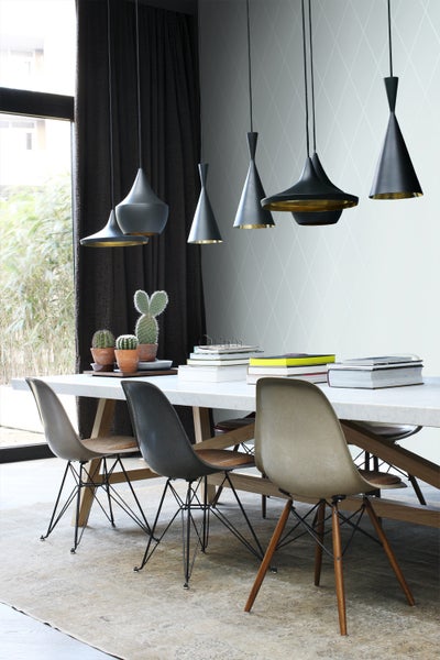 Origin Wallcoverings Tapete Karomuster Eisblau - 53 cm x 10.05 m - 345720